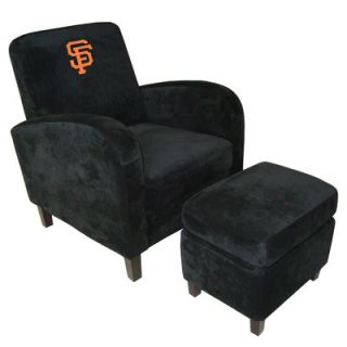 Imperial MLB Den Chair and Ottoman 6220 MLB Team: San Francisco Giants
