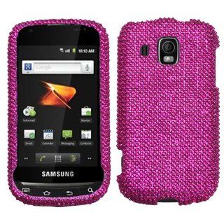 Asmyna SAMM930HPCDMS023NP Luxurious Dazzling Diamante Bling Case for Samsung Transform Ultra M930   1 Pack   Retail Packaging   Hot Pink: Cell Phones & Accessories