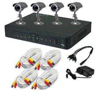 LTS LTD904TDK 4 Camera H.264 Realtime DVR Security System with 500GB and iPhone/Mobile Phone/IE/Apple Safari Live View: Home Improvement