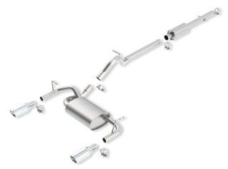 Borla 140459 Stainless Steel Cat Back Exhaust System for Wrangler 3.6L AT/MT 4WD 4 Door: Automotive