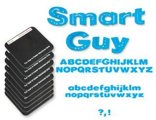 Sizzix 655126 Sizzlits Alphabet Set of 9 Dies   Smart Guy by E.L. Smith:
