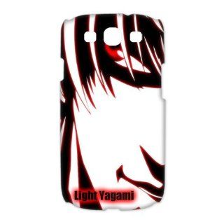 Japanese Anime Series   Death Note Character Light Yagami Samsung Galaxy S3 I9300 Cover Case: Cell Phones & Accessories