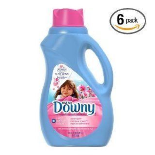 Downy Ultra Liquid Fabric Softener, 40 Load Bottle (Pack of 6) Health & Personal Care