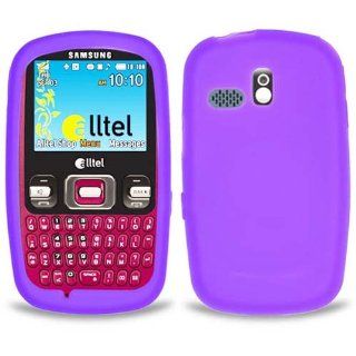 Soft Skin Case Fits Samsung R350 R351 Freeform Purple Skin MetroPCS (does not fit Samsung R360 Freeform II): Cell Phones & Accessories