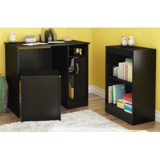South Shore Axess Office in a Box Office Suite TH3146 Finish: Pure Black