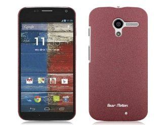 Bear Motion (TM) Premium Slim Back Cover Case for Google Motorola Moto X   Sand (Brown): Cell Phones & Accessories