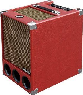 Phil Jones Super FlightCase Bass Amp 250W 6X5 Speakers in Red: Musical Instruments