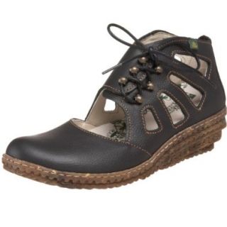 El Naturalista Women's N924 Wedge Sandal, Black, 36 EU (US Women's 6 M): Shoes