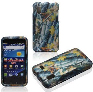 2D Camo Branches Samsung Captivate Glide i927 AT&T Case Cover Hard Case Snap on Rubberized Touch Case Cover Faceplates: Cell Phones & Accessories