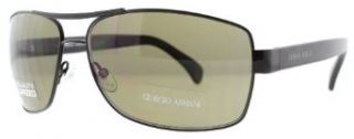 Giorgio Armani 929/S Men's Polarized Full Rim Lifestyle Sunglasses   Brown Chocolate/Brown / Size 64/14 130: Clothing