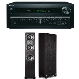 Onkyo TX NR929 9.2 Channel Network A/V Receiver Plus A Pair of Polk Audio TSi400 Floorstanding Speakers: Electronics