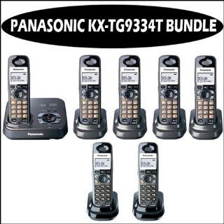 Panasonic KX TG9334T DECT 6.0 Expandable Digital Cordless Answering System + 2 Additional Panasonic KX TGA930T Handsets : Cordless Telephones : Electronics