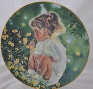 Ashley   First Issue in the Treasured Days Plate Collection by Higgins Bond   Hamilton Collection : Commemorative Plates : Everything Else