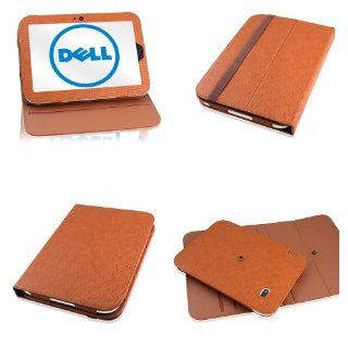 Dell Streak Pro 10  COPPER  360 Rotating Case & Cover w/ Built in Multi Angle Stand + BONUS Stylus by SecondShells  10.1" Android Tablet: Computers & Accessories
