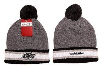 Mitchell and Ness Los Angeles Kings Knit Beanie : Sports Fan Beanies : Sports & Outdoors