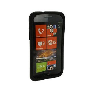 Black Soft Silicone Gel Skin Cover Case for Samsung Focus S SGH I937: Cell Phones & Accessories