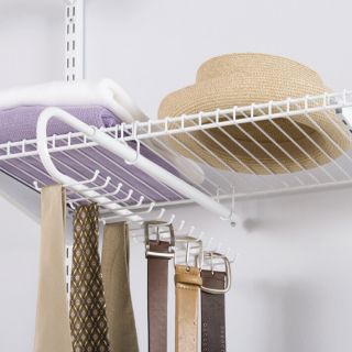 Rubbermaid Wire Sliding Tie and Belt Rack