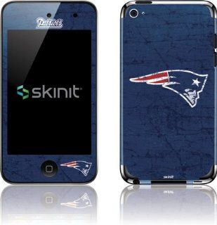 NFL   New England Patriots   New England Patriots Distressed   iPod Touch (4th Gen)   Skinit Skin : Sports Fan Cell Phone Accessories : Sports & Outdoors