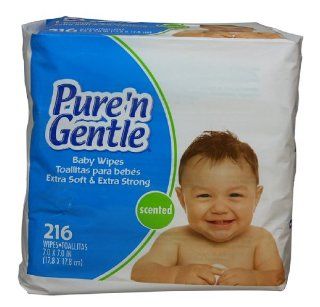 Pure 'n Gentle Baby Wipes, Pop up Dispensing, Scented, 864 Count: Health & Personal Care