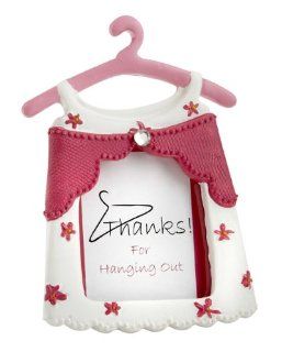 Kate Aspen "Thanks For Hanging Out" Photo Frame/Placeholders, Set of 4, Girl Pink : Baby Keepsake Frames : Baby