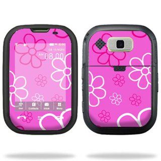 Protective Vinyl Skin Decal Cover for Pantech Pursuit AT&T Cell Phone Sticker Skins Flower Power: Cell Phones & Accessories