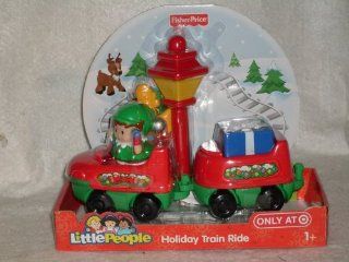 Fisher Price Little People Holiday Train Ride Exclusive Set Toys & Games