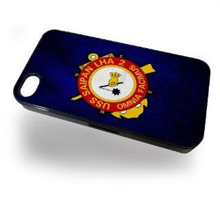 Case for iPhone 4/4S with U.S. Navy USS Saipan (LHA 2) emblem: Cell Phones & Accessories