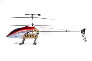 GIANT 42" QS8005 RC Remote Control Helicopter Gyro Coaxial LED Light HELI 3.5 Ch: Sports & Outdoors