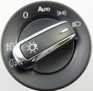2012 SWITCH FOR VW PASSAT CC B6 GOLF JETTA MK5 MK6 CHROME EURO HEAD LIGHT: Automotive