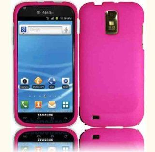 Samsung Hercules T989 Silicone Skin Cover   Hot Pink: Cell Phones & Accessories
