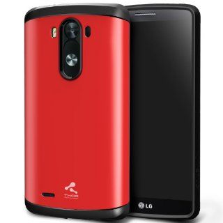 LG G3 Case, [Red] Verus LG G3 Case [Thor]   Extra Slim Fit Dual Layer Hard Case   Verizon, AT&T, Sprint, T Mobile, International, and Unlocked   Case for LG G3 D850 VS985 D851 990 2014 Model: Cell Phones & Accessories