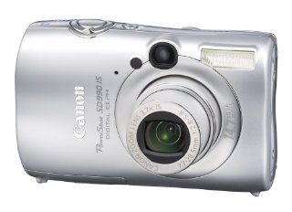 Canon Powershot SD990IS 14.7MP Digital Camera with 3.7x Optical Image Stabilized Zoom (Silver) : Point And Shoot Digital Cameras : Camera & Photo