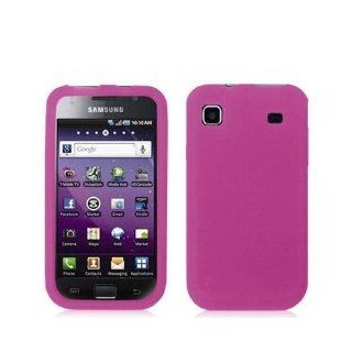 Hot Pink Gel Soft Skin Cover Case For Samsung Galaxy S 4G Vibrant T959 / T959V Cell Phones & Accessories
