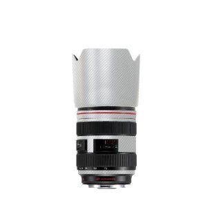 LensSkins White Carbon Fiber for Canon EF 24 70mm f/2.8L USM (C2470XXXWF) : Paint For Canon Camera : Camera & Photo