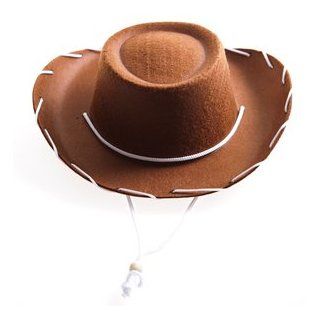 Children's Brown Felt Cowboy Hat Toys & Games