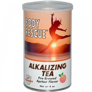 Body Rescue Alkalizing Tea Prebrewed Apricot    4 oz: Health & Personal Care