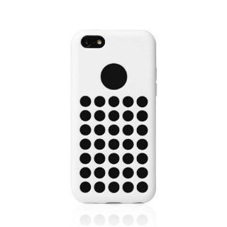 JBG White iphone 5C Newest Styel Hollow Design TPU Soft Gel Case Protective Cover for Apple iPhone 5C: Cell Phones & Accessories