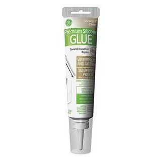 GE GE280 Silicone II Household Glue and Sealant, 2.8 oz Tube, Clear: Thread Sealants: Industrial & Scientific