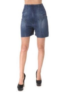 D&G Women's Jeans Blue Shorts Skirt Sp0930 Sz 40 204: Clothing