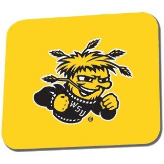 Wichita State Full Color Mousepad 'WuShock' : Sports Fan Mouse Pads : Sports & Outdoors