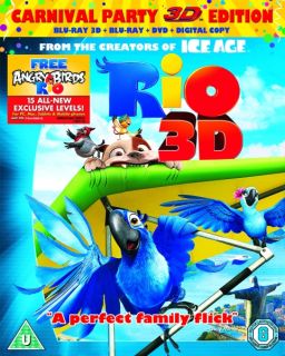 Rio   3D      Blu ray
