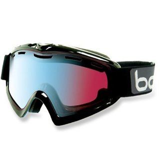 Bolle X9 Snow Goggles (Modulator Vermillon Blue Lens/Shiny Black Frame) : Ski Goggles : Sports & Outdoors