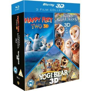 Happy Feet 2/Yogi Bear/Legend Of The Guardians Triple Pack [Blu ray 3D + Blu ray] Tom Cavanagh, Anna Faris, Andrew Daly, George Miller, Warren Coleman, Judy Morris Movies & TV