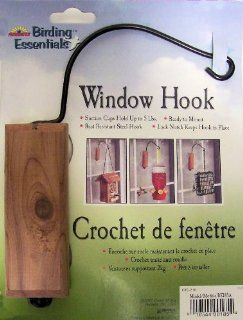 "ABC Products"   Birding Essentials ~ Suction Cup   Red Cedar Window Hook (Use for Hummingbirds, Windchime Feeders and Etc.).: Kitchen & Dining