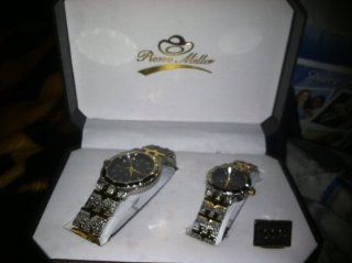 Pierre Miller His and Her Watch Set   Black Face  Other Products  