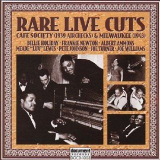 Rare Live Cuts Cafe Society Music