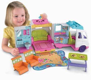 Fisher Price Loving Family Beach Vacation Mobile Home: Toys & Games