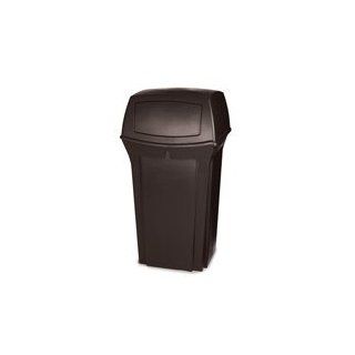 Brown Ranger Container, 35 Gallon (RCP8430 88BRO) Category: Outdoor Trash Cans : Waste Bins : Everything Else