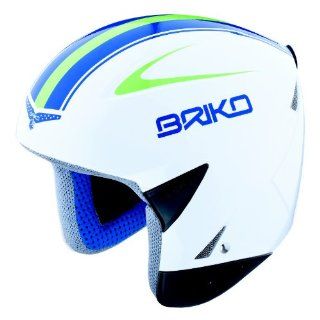 Briko Kimera Comp Ski Helmet (Black/Red/White, 58cm) : Sports & Outdoors