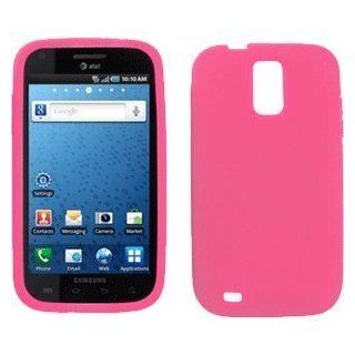 Samsung Sgh t989 T mobile Hercules/galaxy S Ii Silicone Skin, Pink: Cell Phones & Accessories